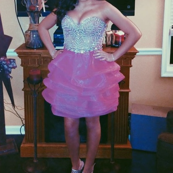 Terani Couture Homecoming Prom Sweet 16 dress - Picture 6 of 7